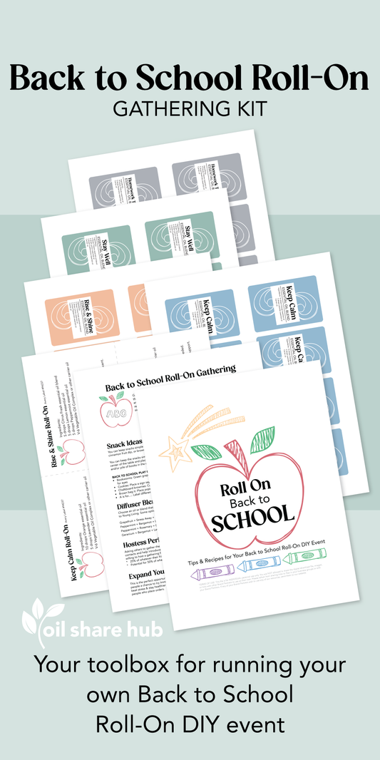 Back to School Roll-On Gathering Kit - Digital Download