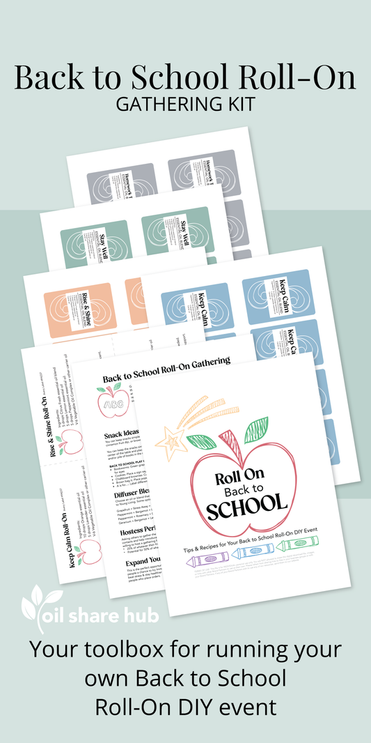 Back to School Roll-On Gathering Kit - Digital Download