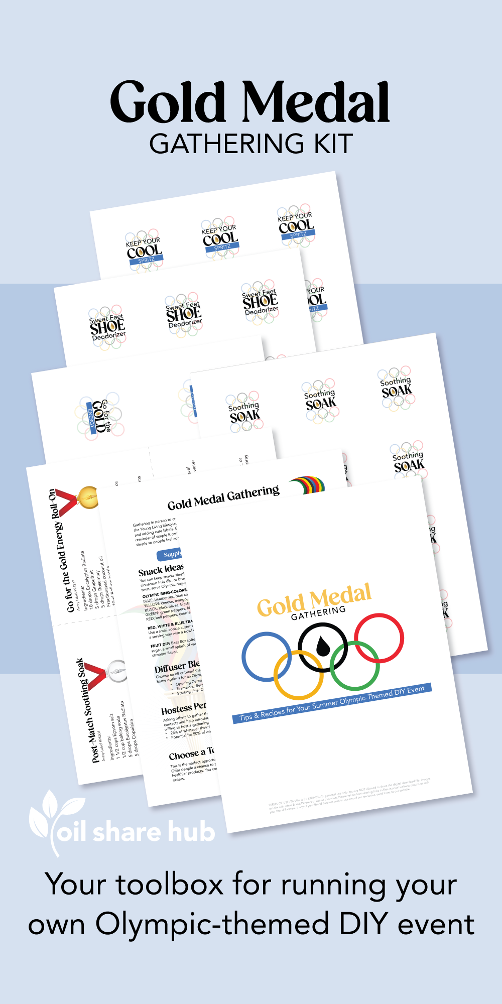 Gold Medal Gathering Kit - Digital Download