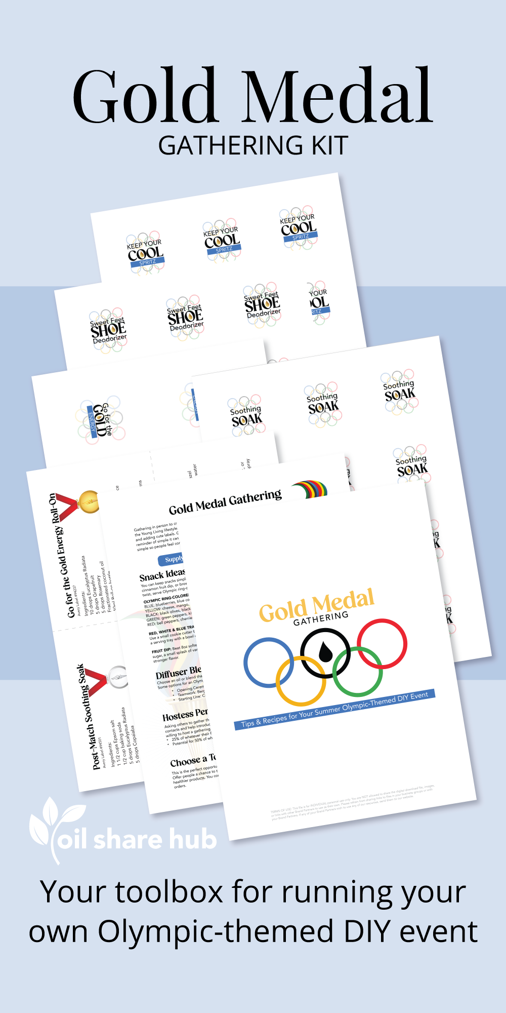 Gold Medal Gathering Kit - Digital Download