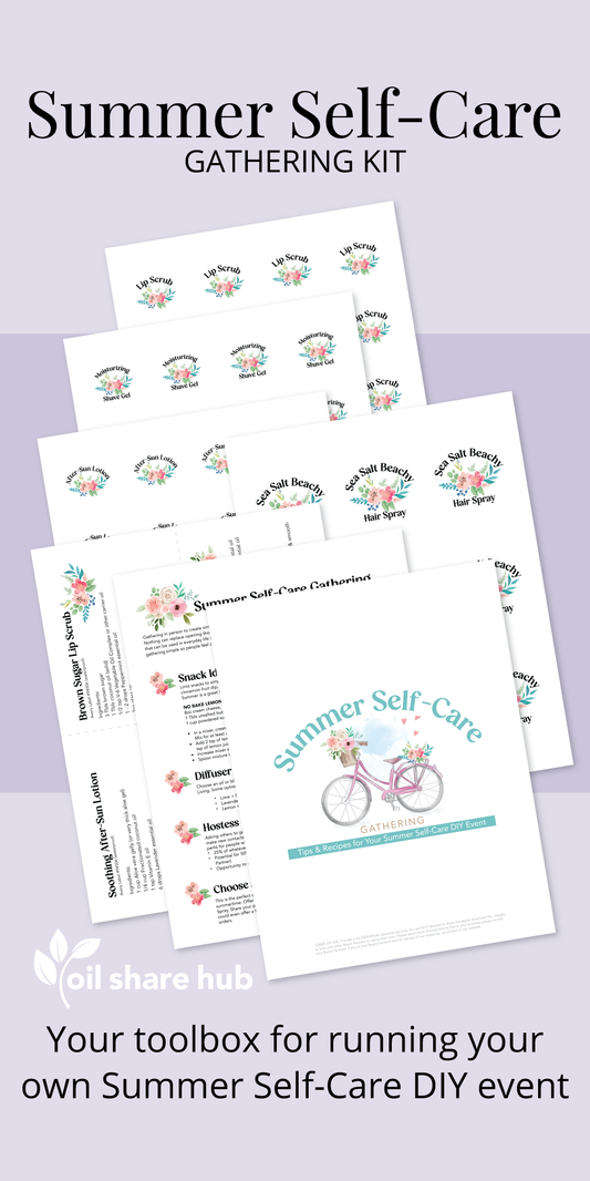 Summer Self-Care Gathering Kit - Digital Download